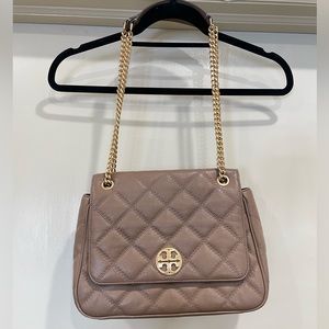 Tory Burch Chain Foldover Handbag